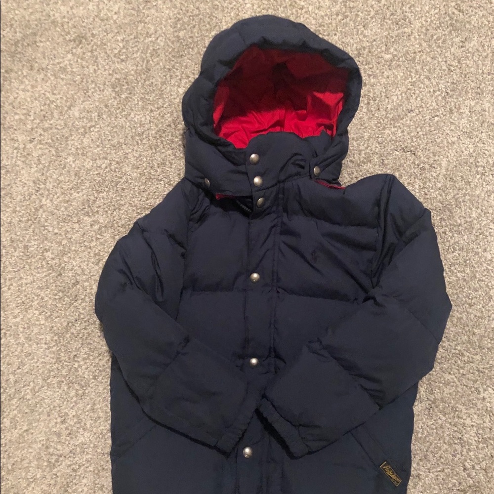 Boys Puffer Jacket, Navy